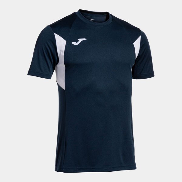 Maillot Manches Courtes Winner III - Bleu Marine / Blanc