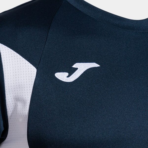 Maillot Manches Courtes Winner III - Bleu Marine / Blanc