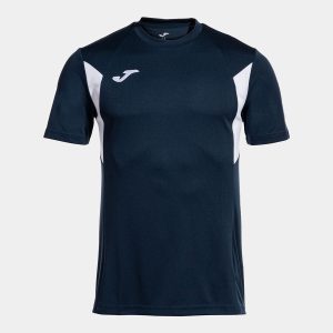 Maillot Manches Courtes Winner III - Bleu Marine / Blanc