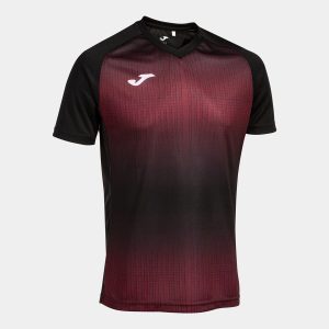 Maillot Manches Courtes Tiger V - Noir / Bordeaux