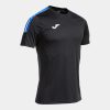 Maillot Manches Courtes Olimpiada - Noir / Bleu Roi