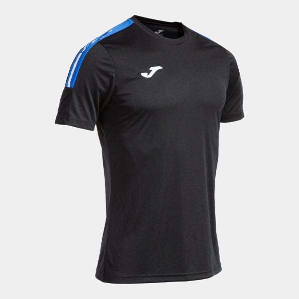 Maillot Manches Courtes Olimpiada - Noir / Bleu Roi