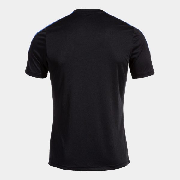 Maillot Manches Courtes Olimpiada - Noir / Bleu Roi