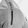 103245.251_4 Maillot Manches Courtes Olimpiada - Gris Melange / Noir