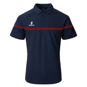 Polo Horizon I - Bleu Nuit / Rouge