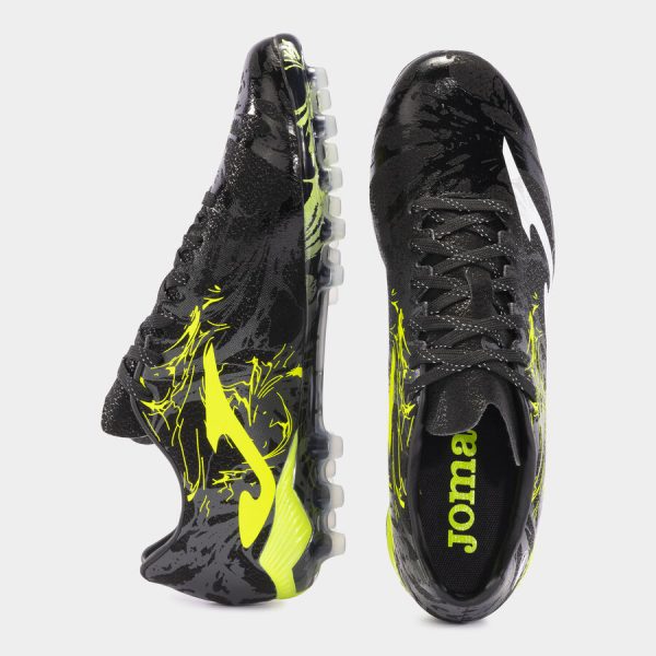 Chaussures Football Supercopa 24  AG - Noir / Jaune