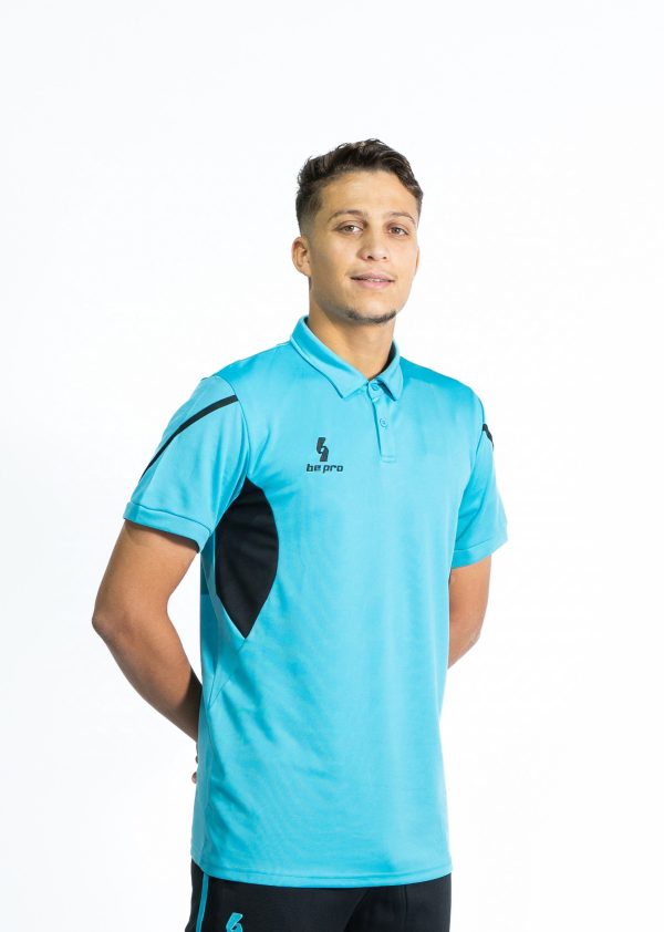 Polo Ketchaoua Pro - Turquoise / Noir