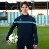 Jogging Demi - Zip Horizon I - Bleu Nuit / Turquoise