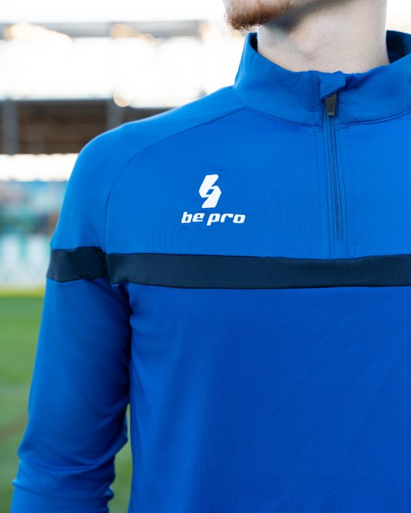 Jogging Demi-Zip Horizon I - Bleu Royal / Bleu Nuit