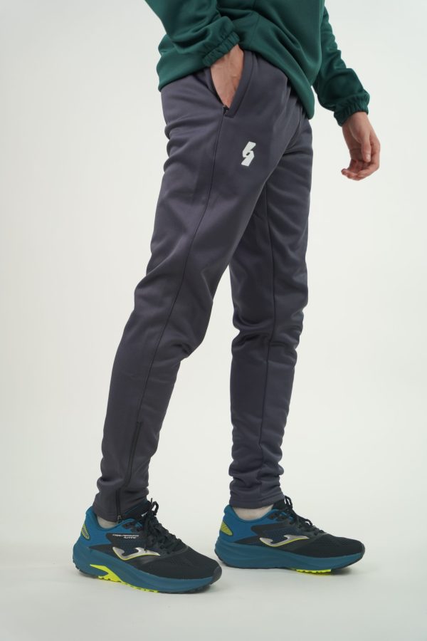 Jogging Demi-Zip Ketchaoua Pro - Vert Olive / Gris