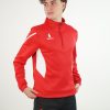 BP160001.601 (2) Jogging Demi-Zip Ketchaoua Pro - Rouge / Blanc