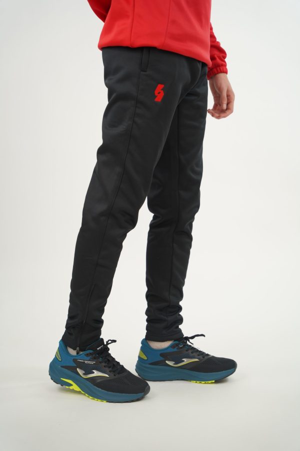 BP160001.601 Jogging Demi-Zip Ketchaoua Pro - Rouge / Blanc