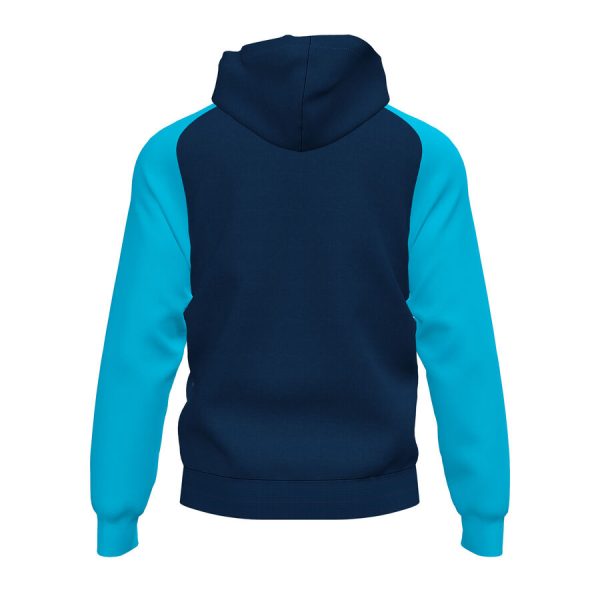 101967.342_2 Veste à capuche Academy IV - Bleu Marine / Turquoise