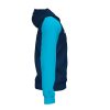 101967.342_4 Veste à capuche Academy IV - Bleu Marine / Turquoise
