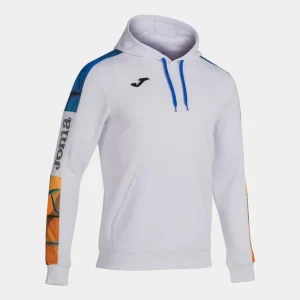 Sweat A Capuche - Championship Street II - 	Blanc / Jaune