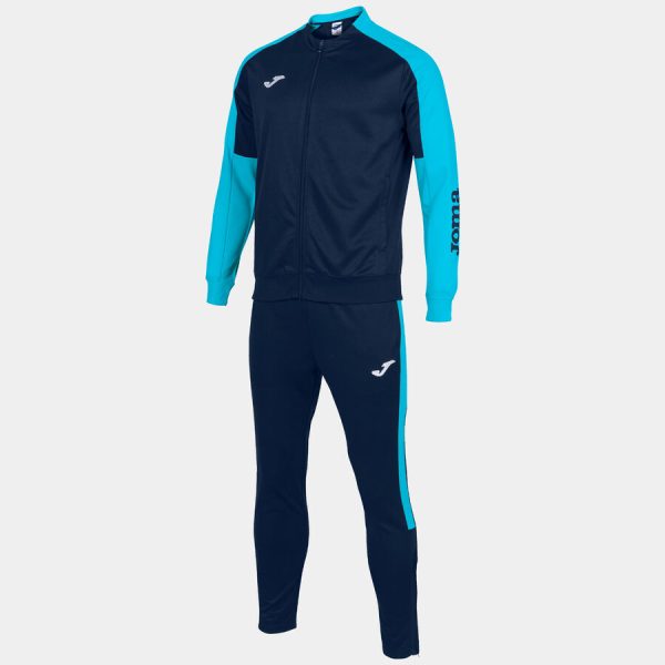 Survêtement Eco Championship - Bleu marine / Turquoise Fluo