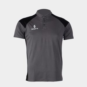 Polo Gouraya Performance  – Gris / Noir